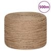 vidaXL Corde de jute 500 m de long 4 mm d'&eacute;paisseur