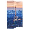vidaXL Cloison de séparation pliable 120x170 cm Paris la nuit