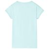 T-shirt pour enfants aqua clair 104