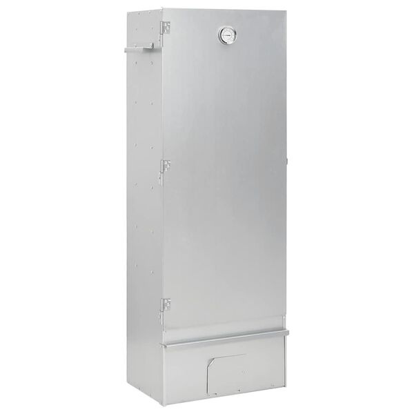 vidaXL Fumoir &agrave; four &agrave; BBQ g&eacute;n&eacute;rateur de fum&eacute;e froide acier galvanis&eacute;