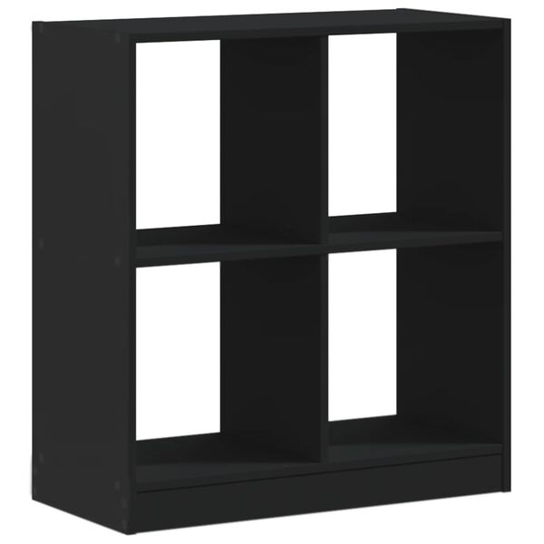 vidaXL Bibliothèque noir 68,5x32x75 cm bois d'ingénierie