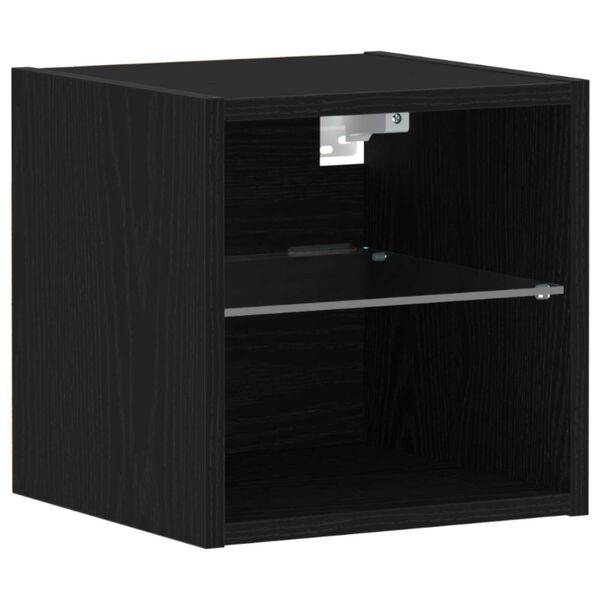 vidaXL Ensemble meuble TV Noir 30 x 28,5 x 30 cm Bois d'ingénierie