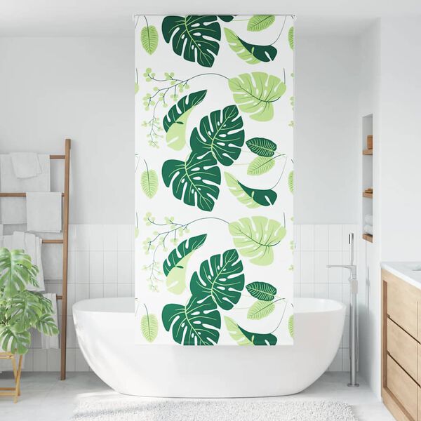 vidaXL Store enrouleur de douche 100x240 cm largeur du tissu 96 cm