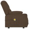 vidaXL Fauteuil de massage inclinable porte-gobelets 4 places marron