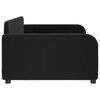 vidaXL Lit de repos sans matelas noir 90x190 cm velours