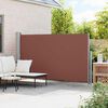 vidaXL Auvent lat&eacute;ral r&eacute;tractable de patio 170x300 cm Marron
