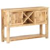 vidaXL Buffet 120x30x76 cm Bois de manguier brut