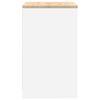 vidaXL Armoire de rangement de garage blanc 60x51x85 cm bois de pin