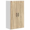 vidaXL Panneau de lave-vaisselle Kalmar Ch&ecirc;ne Sonoma 60 x 31 x 100 cm