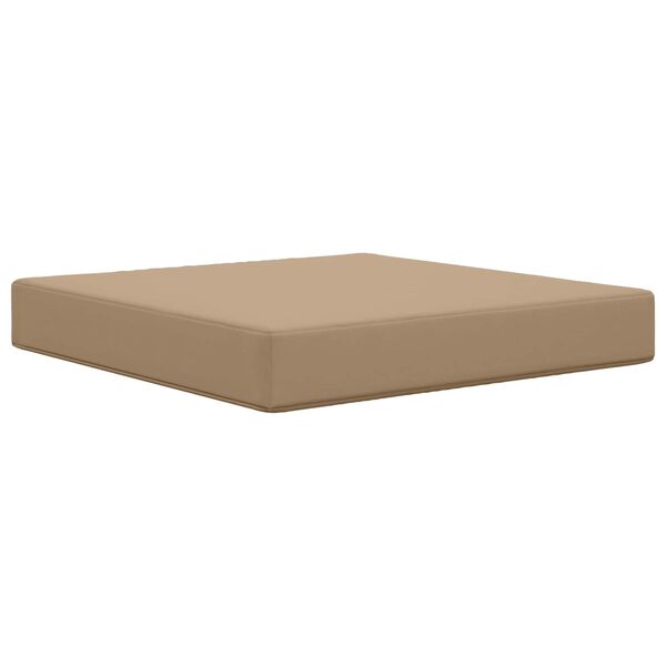 vidaXL Coussin de canap&eacute; d'ext&eacute;rieur 3 pcs Taupe Polyester