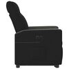 vidaXL Fauteuil inclinable &eacute;lectrique noir tissu