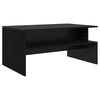 vidaXL Table basse Chêne noir 90 x 55 x 42,5 cm Bois d'ingénierie