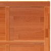 vidaXL Porte de grange Cire marron 100 x 2,5 x 208 cm