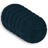 vidaXL Housse de coussin 6 pc HEERLEN Bleu marine &Oslash; 30 cm