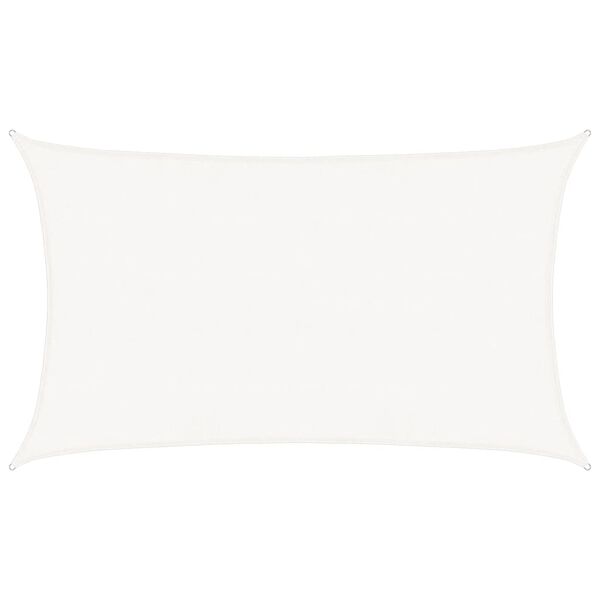 vidaXL Voile d'ombrage 160 g/m&sup2; Blanc 5x8 m PEHD