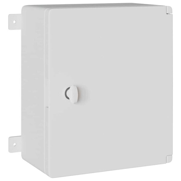 vidaXL Armoire de contr&ocirc;le Gris 47 x 20 x 60 cm Plastic ABS