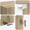 vidaXL Ensemble meuble TV 5 pcs Ch&ecirc;ne Sonoma Bois d'ing&eacute;nierie