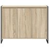 vidaXL Meuble d'appoint Sonoma 96,5 x 30 x 75 cm Bois d'ing&eacute;nierie