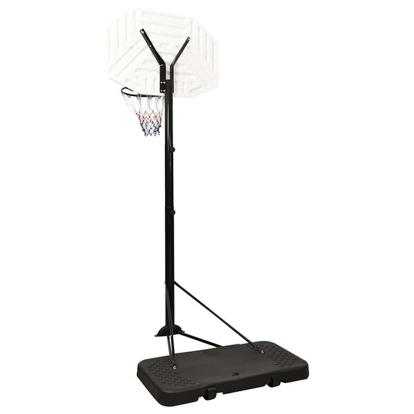 vidaXL Support de basket-ball Blanc 258-363 cm Polyéthylène