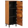 vidaXL Haut Armoire avec porte Finition Acacia Brun 40 x 33 x 110 cm