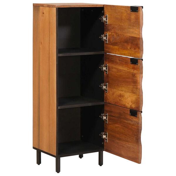 vidaXL Haut Armoire avec porte Finition Acacia Brun 40 x 33 x 110 cm