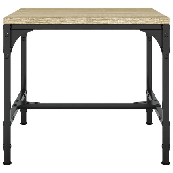 vidaXL Table d'appoint Chêne sonoma 40x40x35 cm Bois d'ingénierie