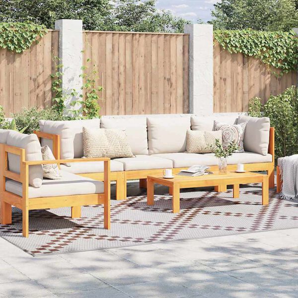 vidaXL Tapis d'extérieur ARAKIL Marron et blanc 300 x 400 cm PP