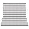 vidaXL Voile d'ombre Anthracite et blanc 4 / 5 x 4 m HDPE