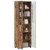 vidaXL Haut Armoire avec &eacute;tag&egrave;re FLORIN Bois ancien 60 x 35 x 182 cm