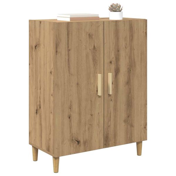 vidaXL Buffet Ch&ecirc;ne artisanal 70 x 34 x 90 cm Bois d'ing&eacute;nierie