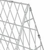 vidaXL Cage pour lapins Argent 650 x 55 x 55 cm Acier galvanis&eacute;