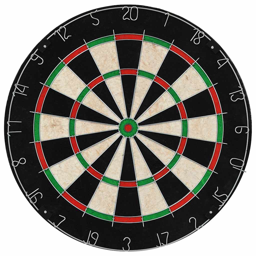 Cible Fléchettes Professionnelle Foarce 8 - 451mm Sisal - Fil Lame Mince - Inclut 6 Fléchettes + Support - Tournoi Et Loisir
