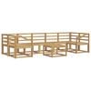 vidaXL Ensemble de canap&eacute;s d'ext&eacute;rieur 8 pcs Blanc 59 x 59 x 37 cm