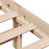 vidaXL Cadre de lit sans matelas 90x200 cm bois de pin massif