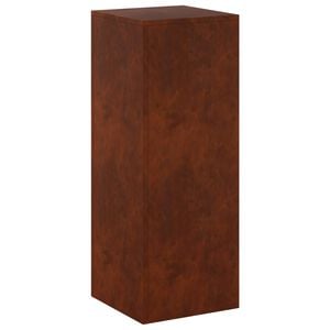 vidaXL Support de Plante Rouill&eacute; 30 x 30 x 80 cm Acier patin&eacute;