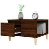 vidaXL Table basse ch&ecirc;ne marron 55x55x36,5 cm bois d'ing&eacute;nierie