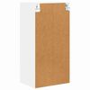 vidaXL Armoire suspendue Blanc 40 x 29,5 x 80 cm Bois d'ing&eacute;nierie