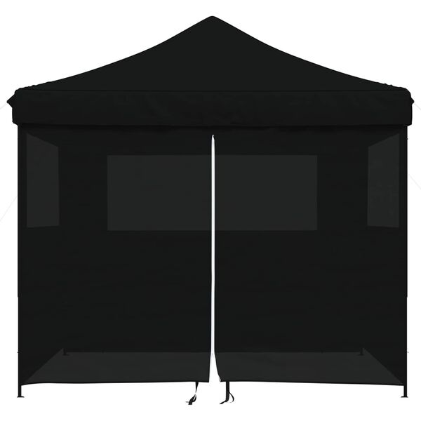 vidaXL Tente de f&ecirc;te Noir 292 x 292 x 315 cm Tissu Oxford