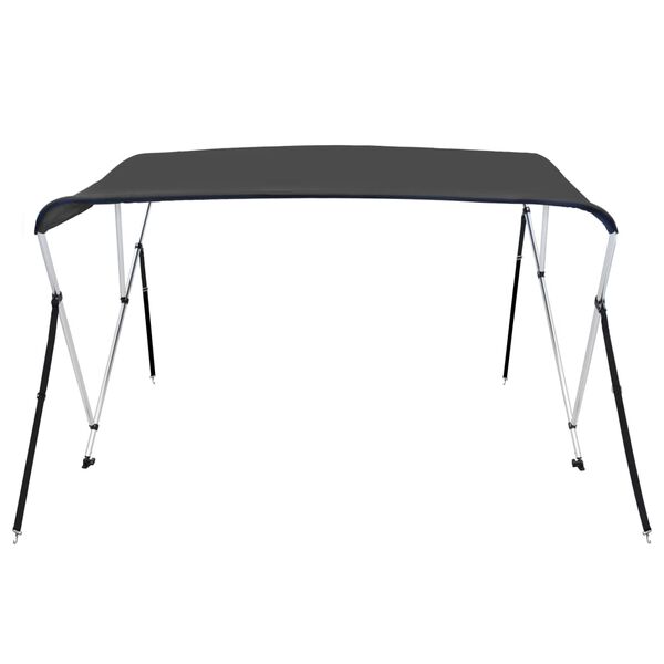vidaXL Auvent bimini à 3 arceaux Anthracite 183x180x137 cm