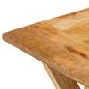 vidaXL Table basse 110x52x40 cm bois de manguier massif