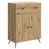 vidaXL Buffet Ch&ecirc;ne artisanal 66 x 34,5 x 90 cm Bois d'ing&eacute;nierie