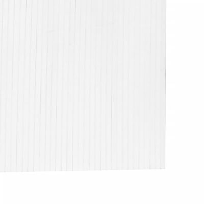 vidaXL Cloison de séparation blanc 165x600 cm bambou