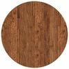 vidaXL Plateau de table &Oslash; 70 x 2,5 cm Rond Bois de ch&ecirc;ne massif