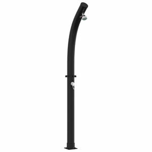 vidaXL Douche solaire avec t&ecirc;te de douche 20 l Noir