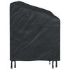 vidaXL Housse de banc de jardin Noir 185 x 85 x 65 / 94 cm Tissu 600D