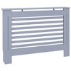 vidaXL Cache-radiateur anthracite 112x19x81,5 cm MDF
