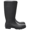 vidaXL Bottes de pluie noir taille 44 PVC