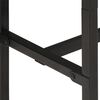 vidaXL Ensemble de bar 7 pcs bois de manguier brut massif et m&eacute;tal