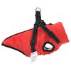 vidaXL Manteau pour chien Rouge L32 Fleece et Polyester