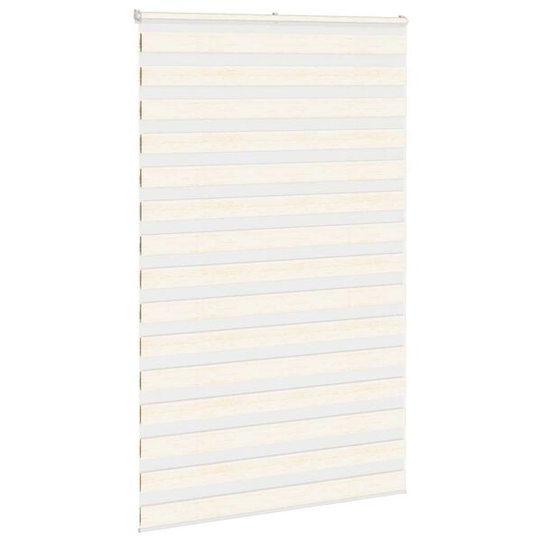 vidaXL Store z&egrave;bre beige marbr&eacute; largeur du tissu 145,9 cm polyester
